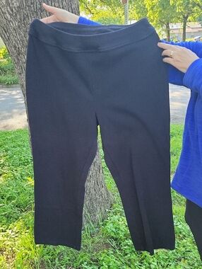 Dressbarn Black Pull-On Pants